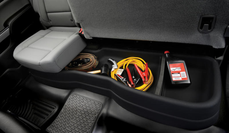Husky Liners 19-23 Chevy Silverado 1500 DC / 20-23 2500/3500HD GearBox Under Seat Storage Box - Image 5