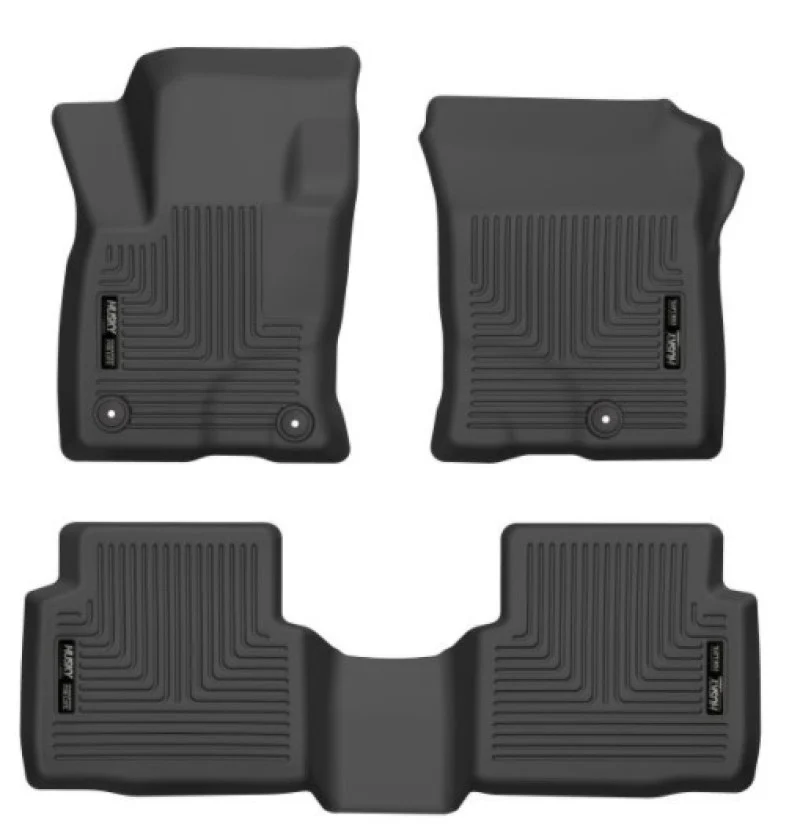 Husky Liners 20-21 Ford Escape All Models Exc Hybrid Weatherbeater Front and 2nd Seat Liners - BLK - Image 14