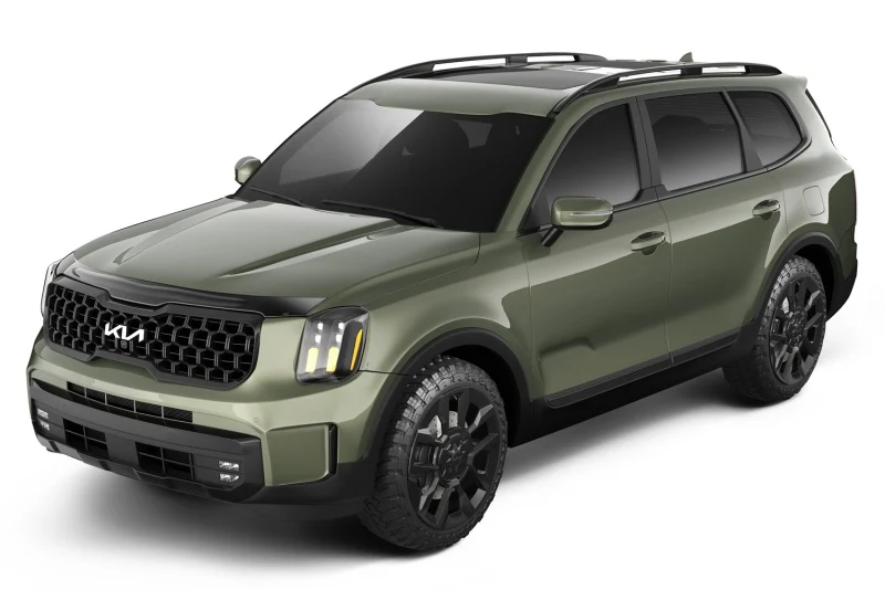 Husky Liners 20-24 Kia Telluride Aeroskin Hood Protector - Smoke - Image 3