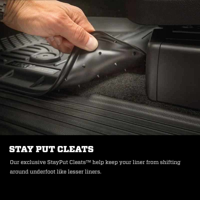 Husky Liners 2012 Toyota Tundra/Sequoia WeatherBeater Black Floor Liners - Image 9