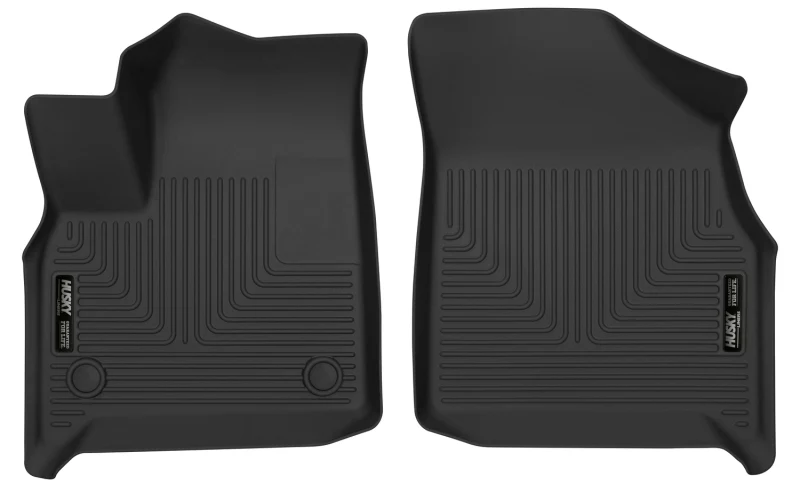 Husky Liners 2018+ Chevrolet Traverse / 2018+ Buick Enclave X-Act Contour Black Front Floor Liners - Image 2