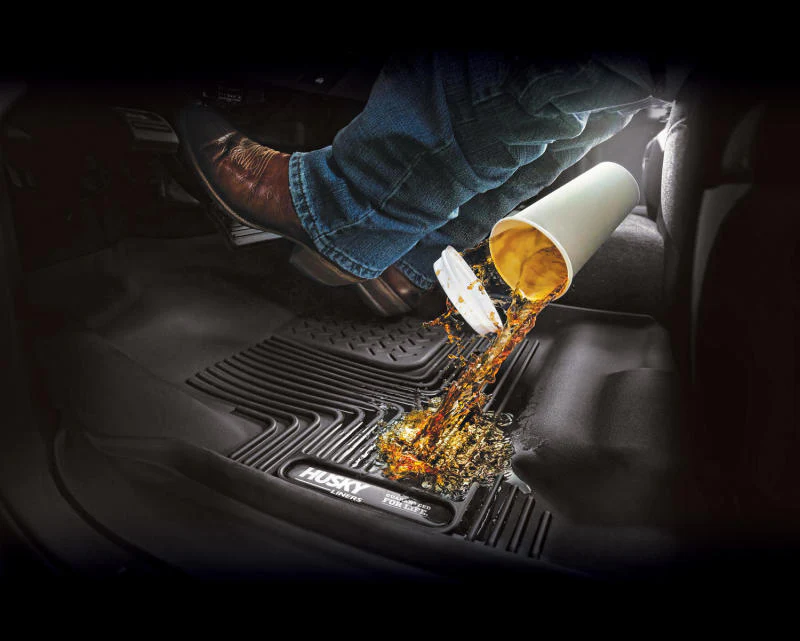 Husky Liners 2019 RAM 1500 Crew Cab/Quad Cab X-Act Contour Black Center Hump Floor Liners - Image 5