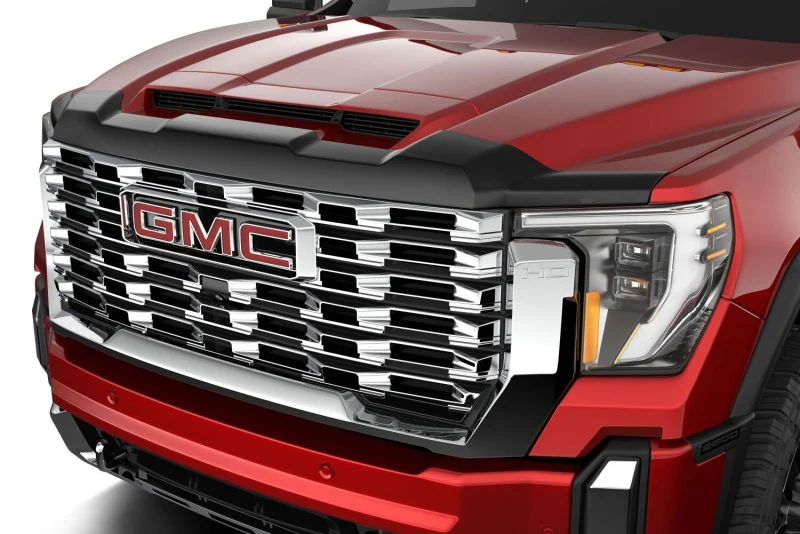 Husky Liners 2024 GMC Sierra 2500/3500HD Aeroskin Hood Protector - Smoke - Image 2