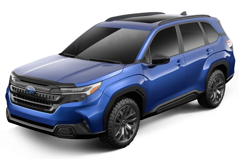 Husky Liners 2025 Subaru Forester Aeroskin Hood Protector - Smoke - Image 2