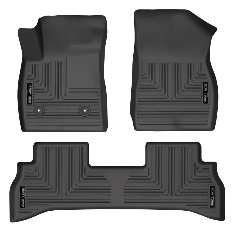 Husky Liners 21-22 Buick Encore GX (RWD) WeatherBeater Front & 2nd Seat Floor Liners - Black - Image 2