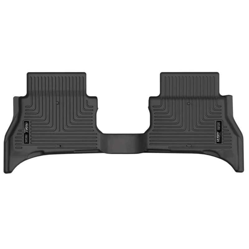 Husky Liners 21-24 Jeep Wrangler UL Rubicon 4xe Hybrid WeatherBeater 2nd Seat Floor Liner - Black - Image 2