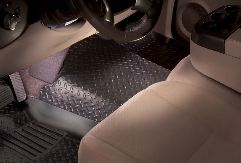 Husky Liners 87-96 Ford Truck/80-96 Bronco (Auto Trans.) Classic Style Center Hump Black Floor Liner - Image 5