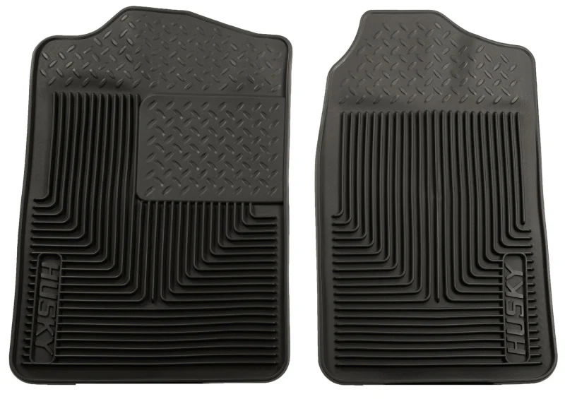 Husky Liners 88-98 Chevy/GMC C/K Series Truck/73-93 Dodge Ram Heavy Duty Black Front Floor Mats - Image 2