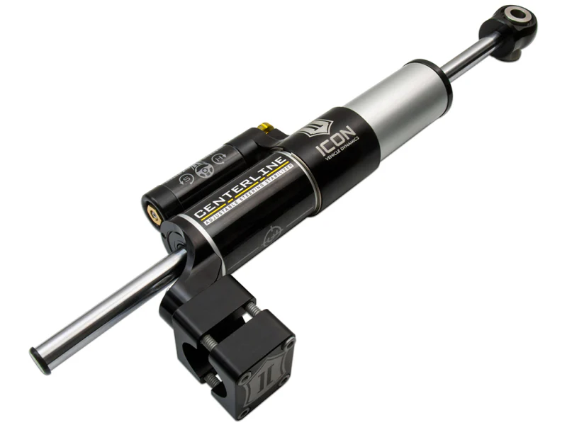 ICON 07-18 Jeep Wrangler JK Adj Thru Shaft Steering Stabilizer Kit - Image 6