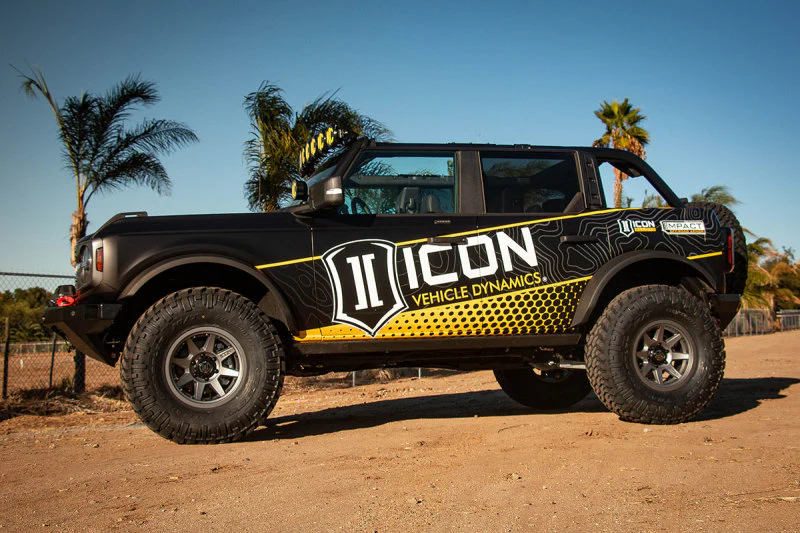 ICON 2021+ Ford Bronco Billet Rear Upper Adjustable Link Kit - Image 7