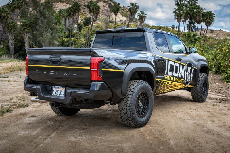 ICON 22-23 Toyota Tundra / 2024 Toyota Tacoma Billet Rear Upper Link Kit - Gold Anodized - Image 4