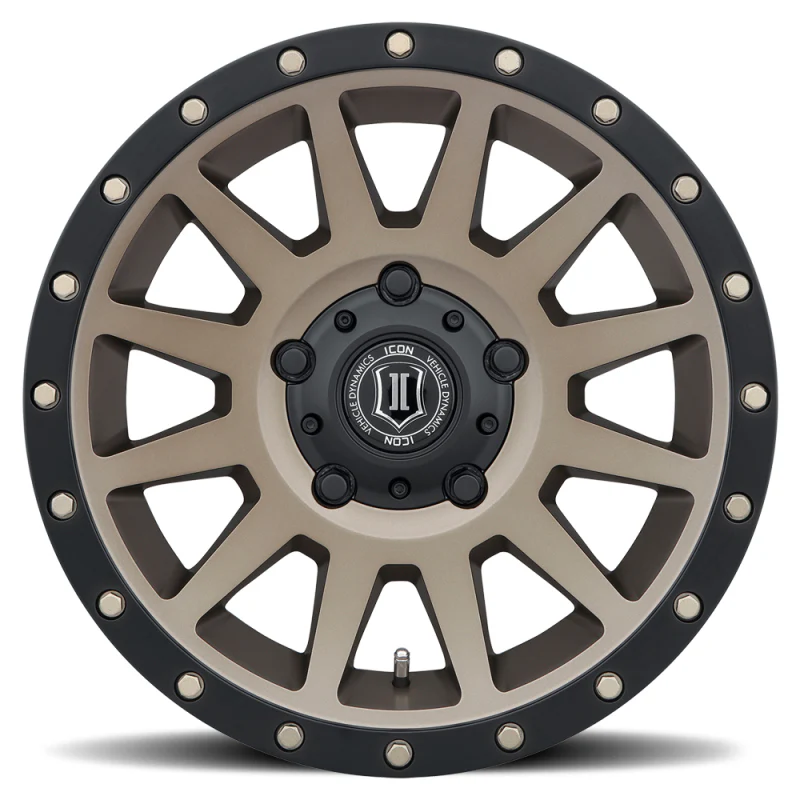 ICON Compression 17x8.5 5x150 25mm Offset 5.75in BS 110.1mm Bore Bronze Wheel - Image 3