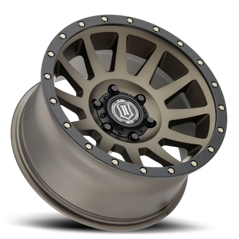 ICON Compression 17x8.5 5x5 -6mm Offset 4.5in BS 71.5mm Bore Bronze Wheel - Image 2