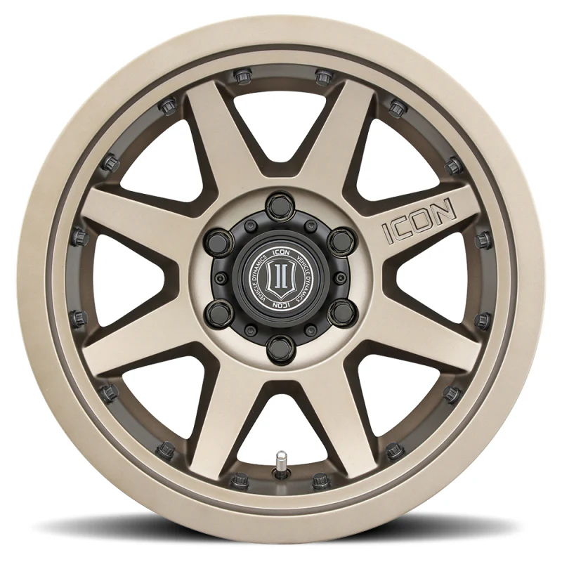 ICON Rebound Pro 17x8.5 5x150 25mm Offset 5.75in BS 110.1mm Bore Bronze Wheel - Image 5