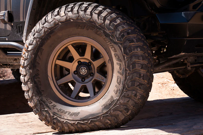 ICON Rebound Pro 17x8.5 6x135 6mm Offset 5in BS 87.1mm Bore Bronze Wheel - Image 2