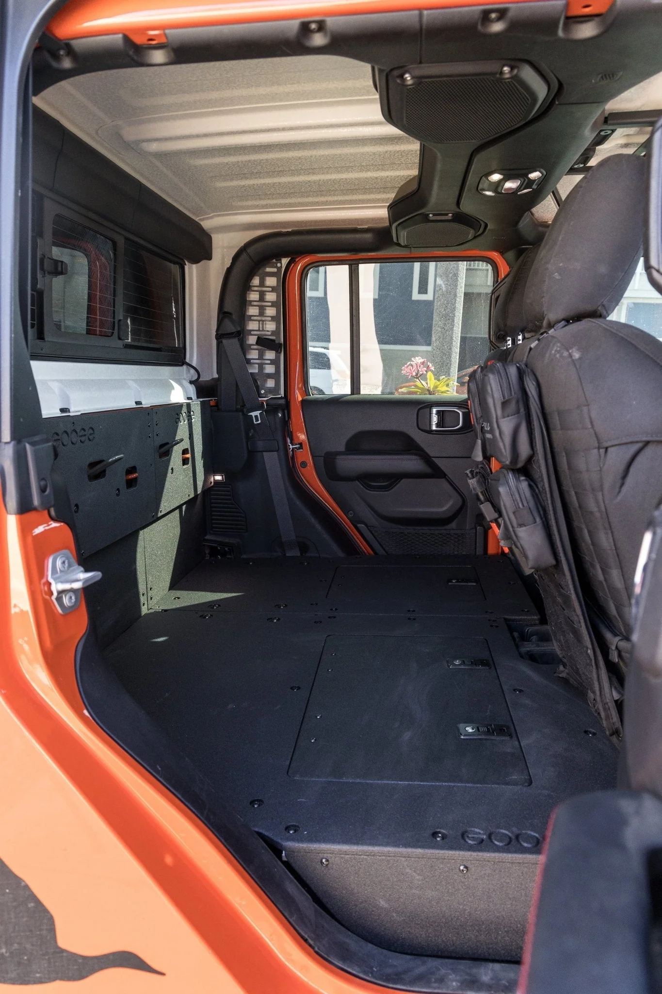 Jeep Gladiator 2019-Present JT 4 Door - Second Row Seat Delete Plate System - Extended Platform - Image 4
