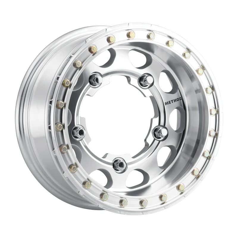 Method MR103 Buggy Beadlock 15x4.5 -25mm Offset 5x205 160mm CB Raw Machined w/BH-H24100 Wheel - Image 2