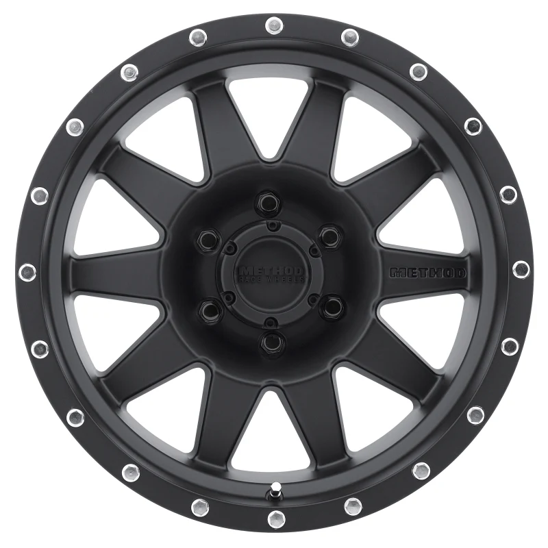 Method MR301 The Standard 18x9 +18mm Offset 6x135 94mm CB Matte Black Wheel - Image 2