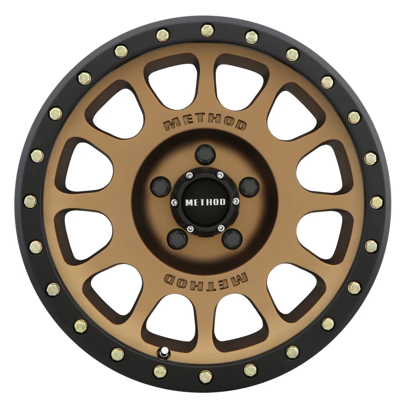 Method MR305 NV 17x8.5 0mm Offset 5x150 116.5mm CB Method Bronze/Black Street Loc Wheel - Image 2