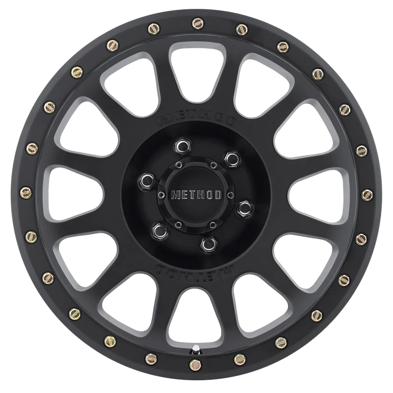 Method MR305 NV 17x8.5 0mm Offset 6x5.5 108mm CB Matte Black Wheel - Image 2