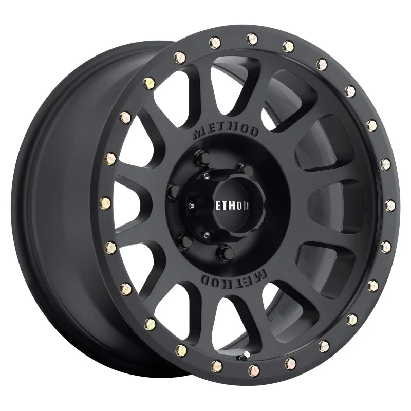 Method MR305 NV 18x9 0mm Offset 6x135 94mm CB Method Matte Black Street Loc Wheel - Image 2