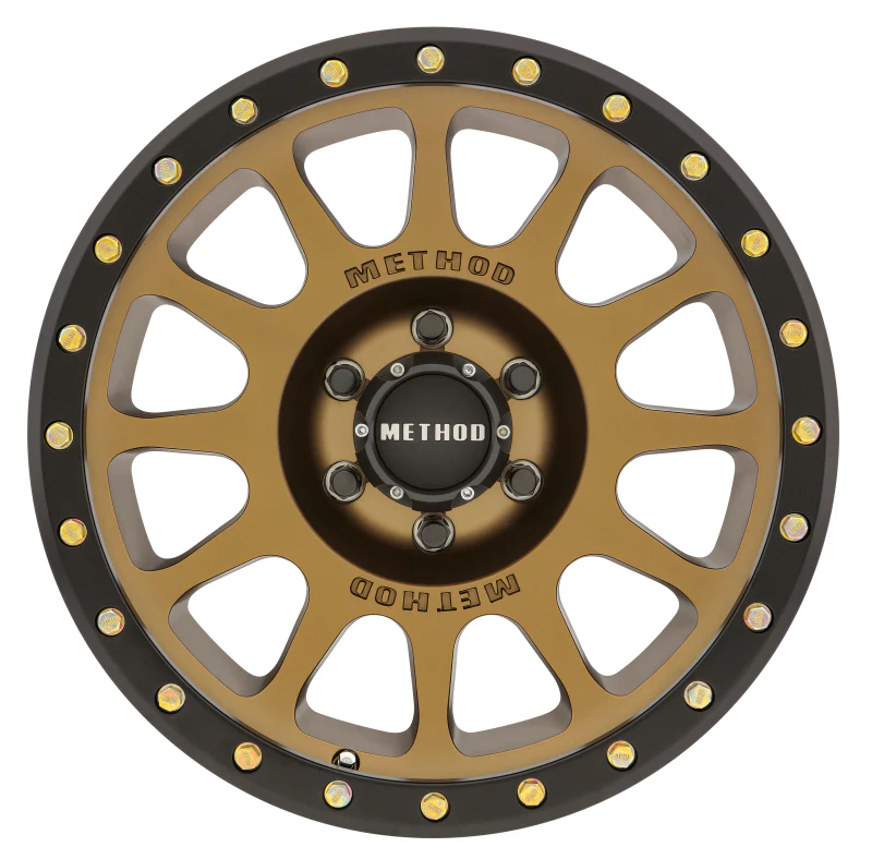 Method MR305 NV 20x10 -18mm Offset 6x5.5 108mm CB Method Bronze/Black Street Loc Wheel - Image 2
