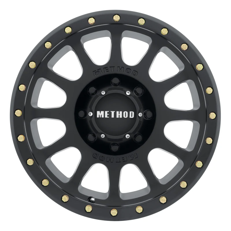 Method MR305 NV 20x10 -18mm Offset 8x170 130.81mm CB Matte Black Wheel - Image 2