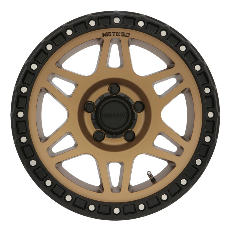 Method MR312 17x8.5 0mm Offset 5x5 71.5mm CB Method Bronze/Black Street Loc Wheel - Image 2