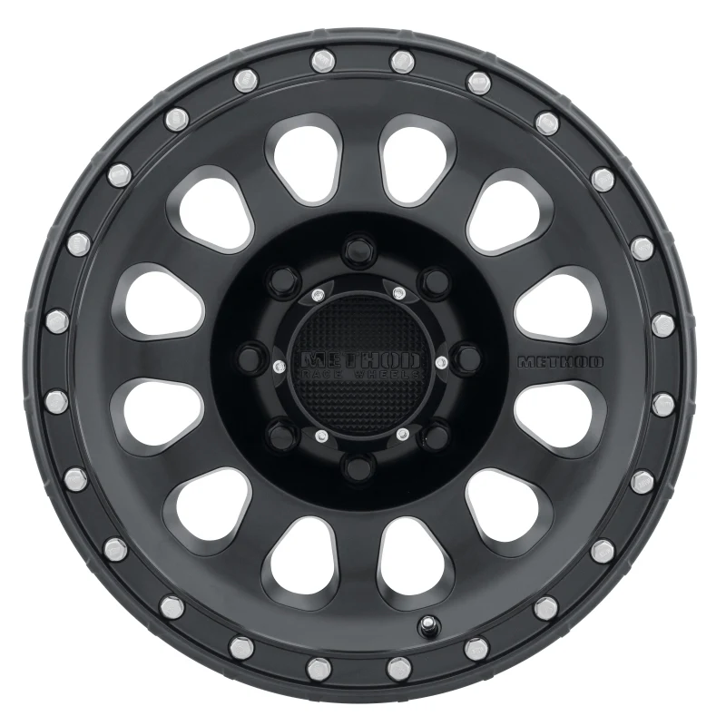 Method MR315 17x8.5 0mm Offset 8x6.5 130.81mm CB Matte Black Wheel - Image 2