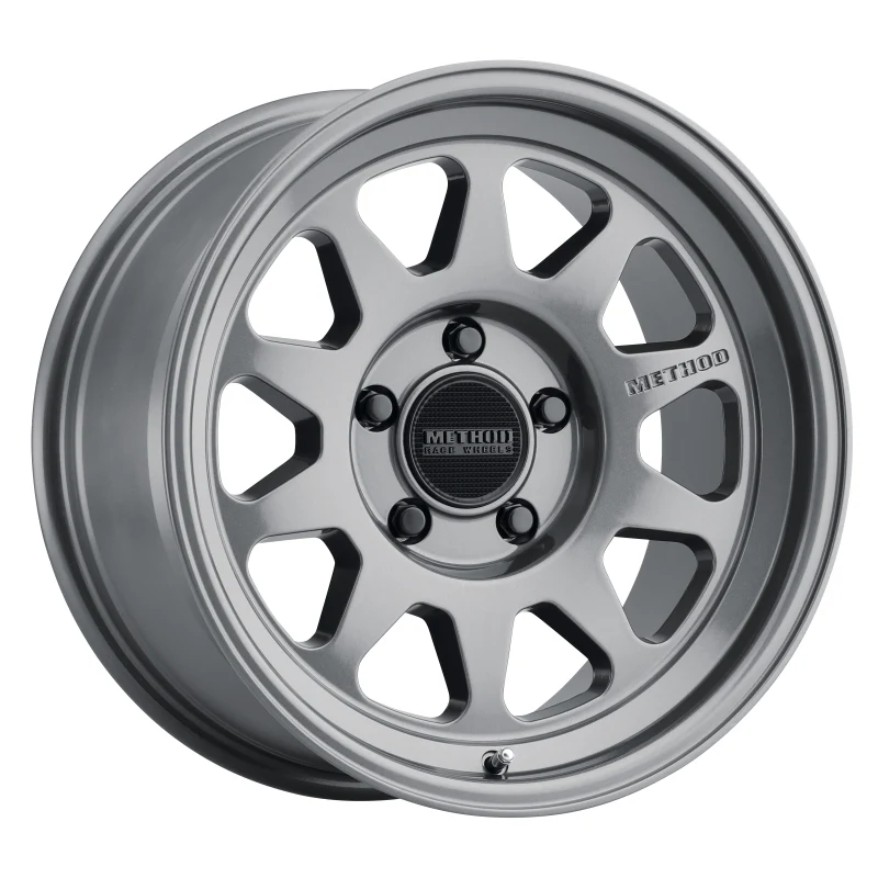 Method MR316 17x8.5 0mm Offset 5x150 110.5mm CB Gloss Titanium Wheel - Image 2