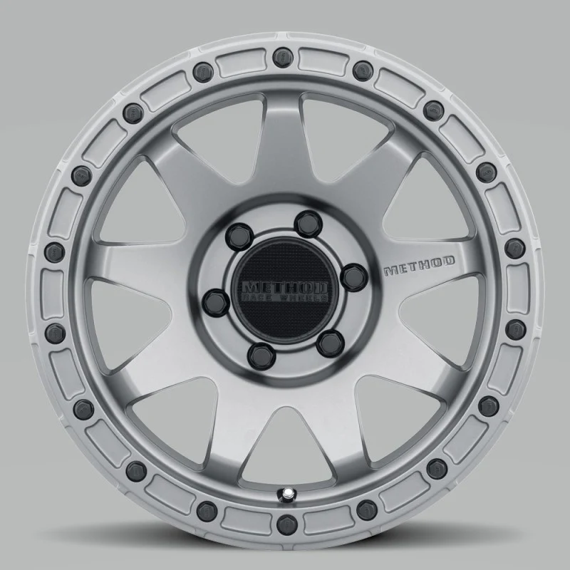 Method MR317 18x9 +18mm Offset 6x5.5 106.25mm CB Matte Titanium Wheel - Image 2