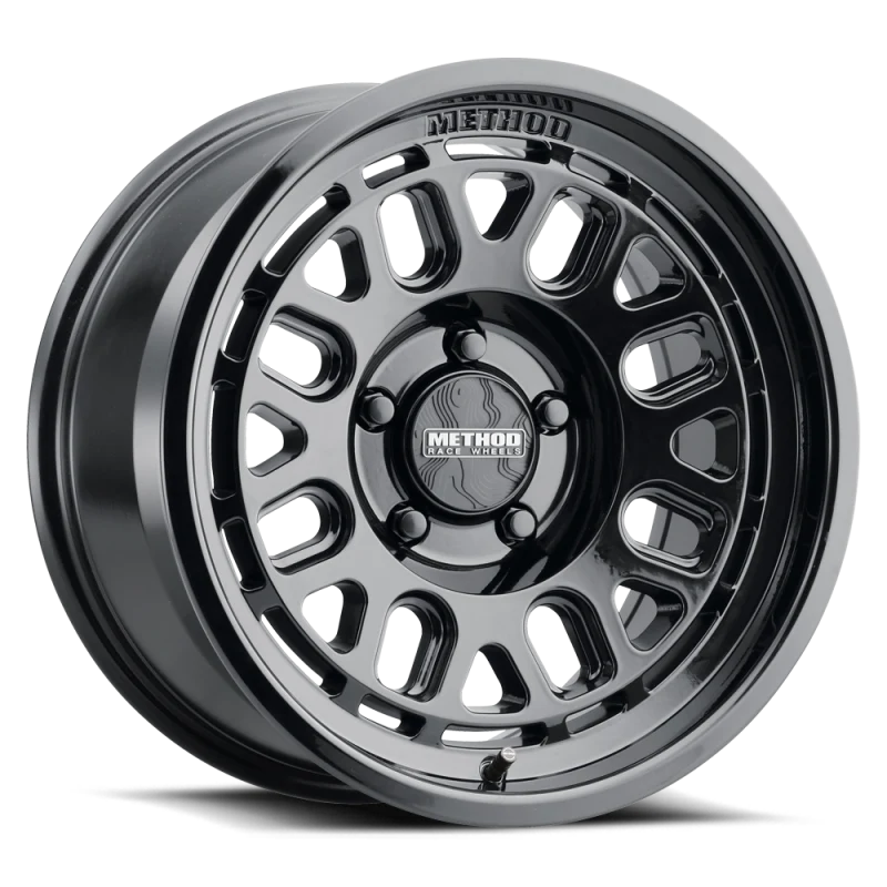 Method MR321 18x9 +18mm Offset 8x180 BP 130.81mm CB 5.68in BS Gloss Black Wheel