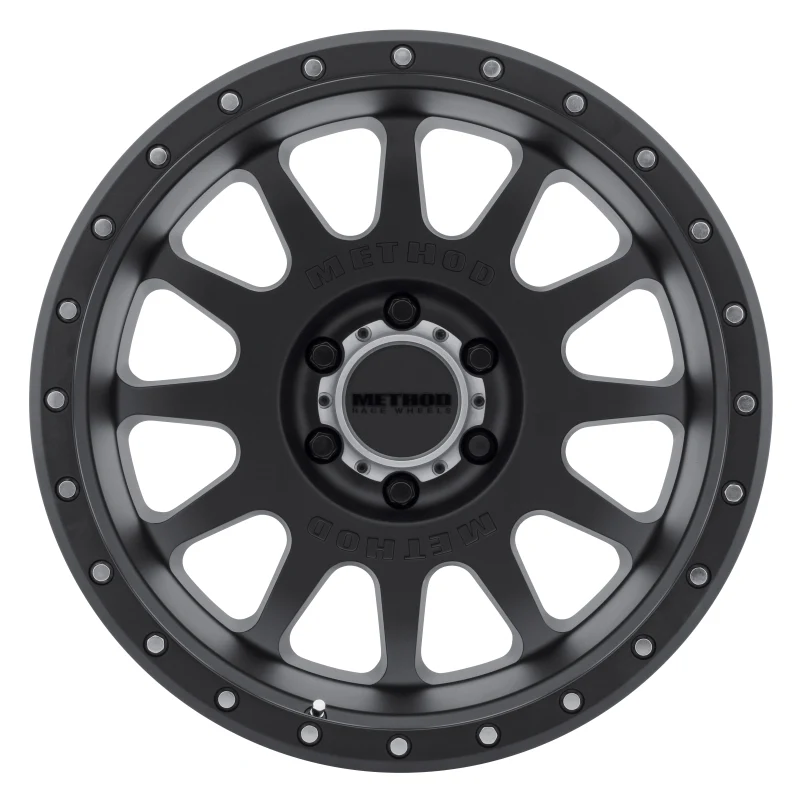 Method MR605 NV 20x9 -12mm Offset 6x5.5 106.25mm CB Matte Black Wheel - Image 2