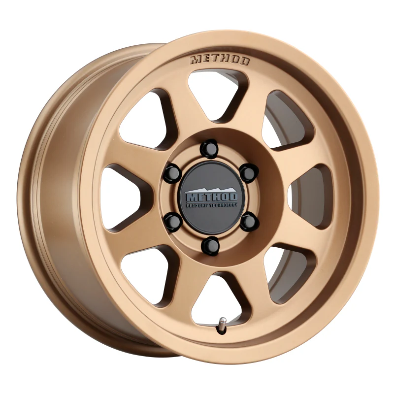 Method MR701 17x9 -12mm Offset 6x5.5 106.25mm CB Method Bronze Wheel - Image 2