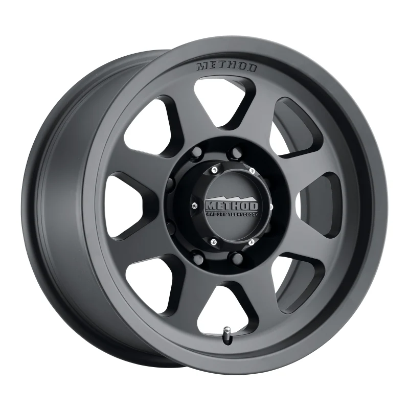 Method MR701 17x9 -12mm Offset 8x6.5 130.81mm CB Matte Black Wheel - Image 2