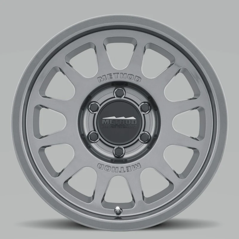 Method MR703 16x6.5 +90mm Offset 6x180 138.9mm CB Gloss Titanium Wheel - Image 2
