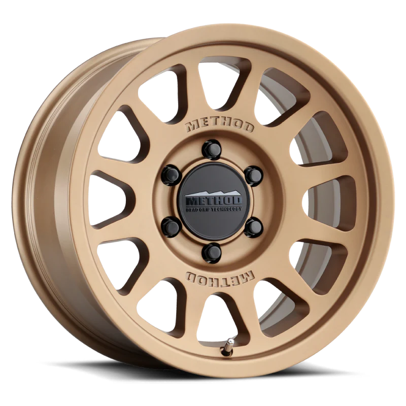 Method MR703 17x7.5 +50mm Offset 6x130 84.1mm CB Method Bronze Wheel