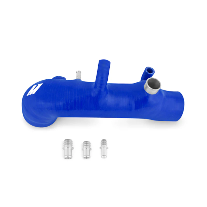 Mishimoto 01-07 Subaru WRX / WRX STI Blue Silicone Induction Hose - Image 3