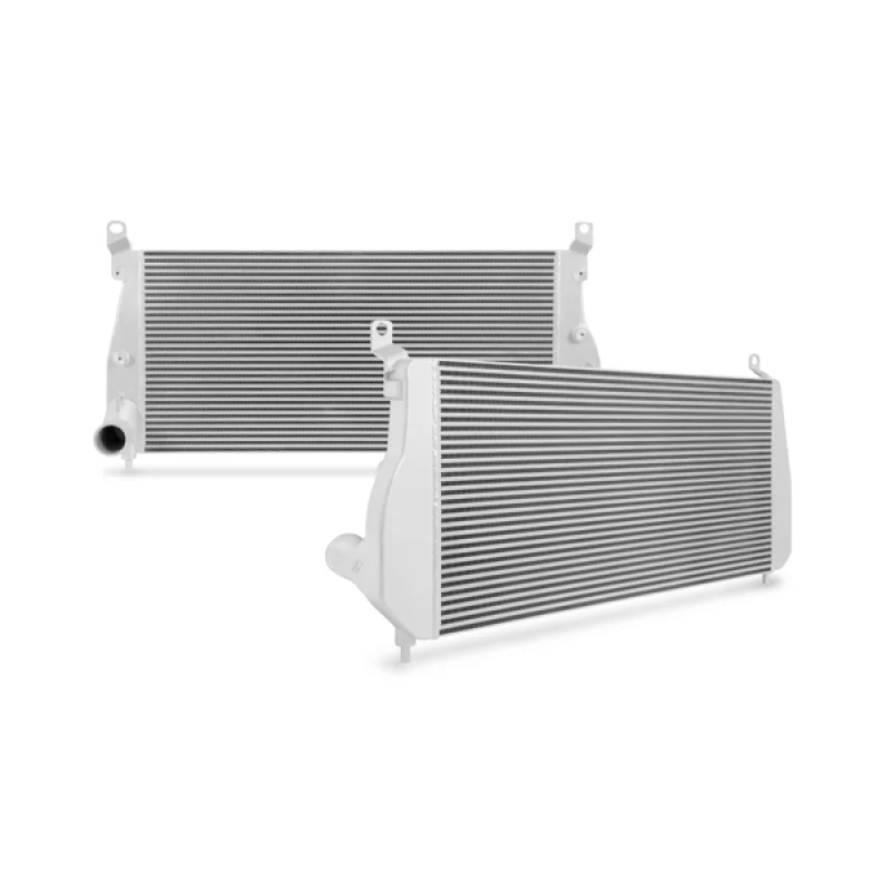 Mishimoto 02-04.5 Chevrolet 6.6L Duramax Intercooler Kit w/ Pipes (Silver) - Image 8