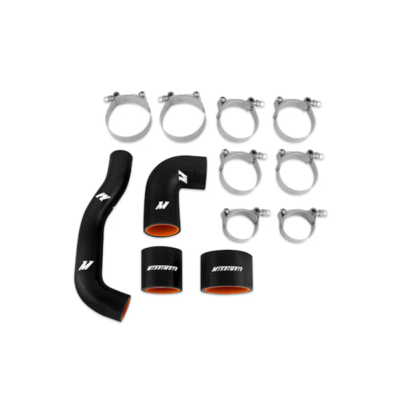 Mishimoto 04-07 Subaru WRX STI (STI only) JDM Black Silicone Intercooler Hoses - Image 2