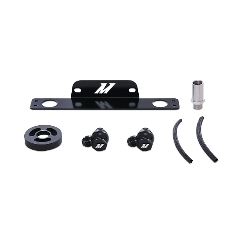 Mishimoto 10-15 Chevrolet Camaro SS Oil Cooler Kit (Non-Thermostatic) - Silver - Image 5