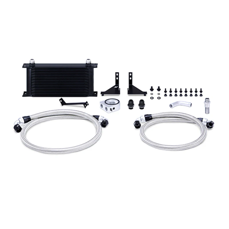 Mishimoto 14-16 Ford Fiesta ST Non-Thermostatic Oil Cooler Kit - Black - Image 2