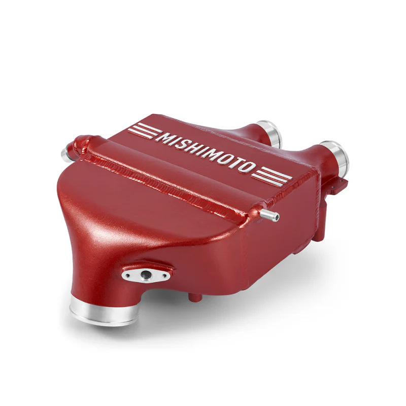 Mishimoto 15-20 BMW F8X M3/M4 Performance Air-to-Water Intercooler Power Pack - Sakhir Orange - Image 3