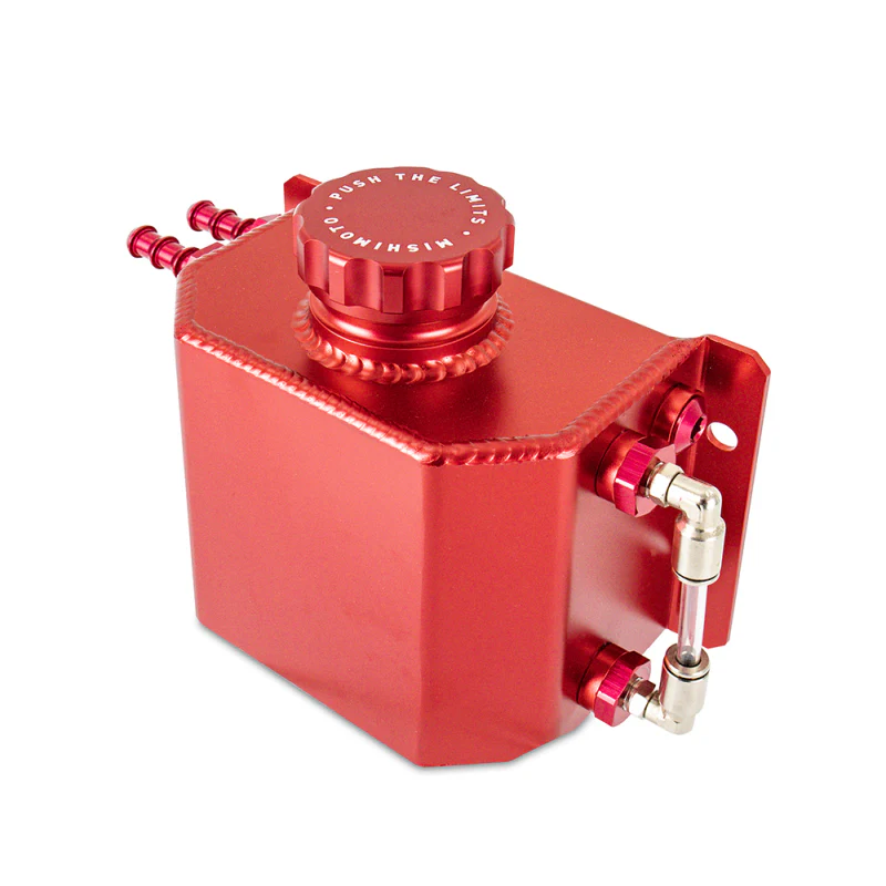 Mishimoto 1L Coolant Overflow Tank - Red - Image 3