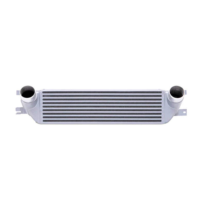 Mishimoto 2015 Ford Mustang EcoBoost Performance Intercooler Kit - Silver Core Wrinkle Black Pipes - Image 9