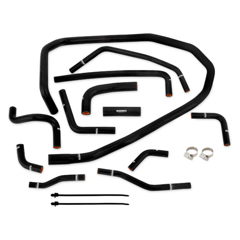 Mishimoto 2015 Subaru WRX Black Silicone Radiator Coolant Ancillary Hoses Kit - Image 2