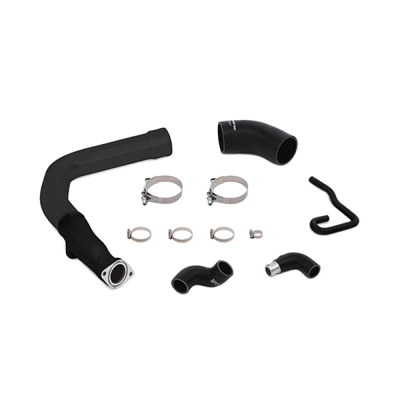 Mishimoto 2015 Subaru WRX Top-Mount Intercooler Kit - Powder Coated Black & Black Pipes - Image 5