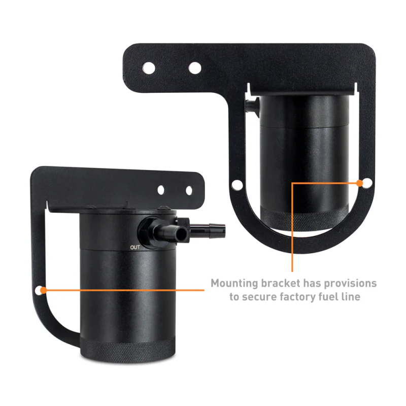 Mishimoto 2022+ Honda Civic 1.5T Baffled Oil Catch Can PCV Side - Image 6