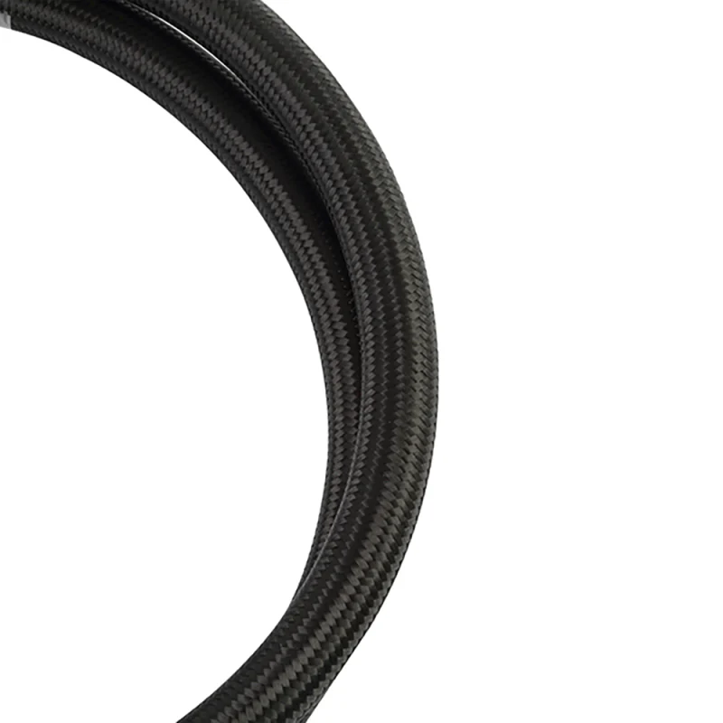 Mishimoto 3Ft Stainless Steel Braided Hose w/ -10AN Fittings - Black - Image 2