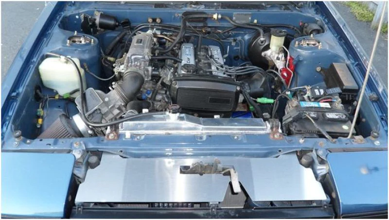 Mishimoto 83-87 Toyota Corolla Manual Aluminum Radiator - Image 9